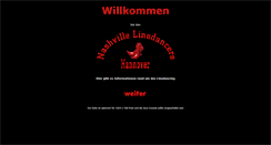 Desktop Screenshot of nashville-linedancers-hannover.de